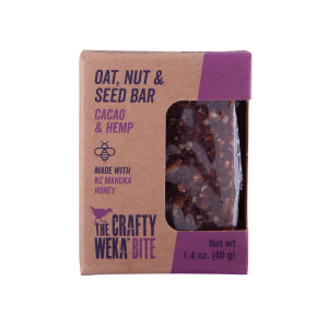 Cacao and Hemp Granola Bars by Crafty Weka New Zealand