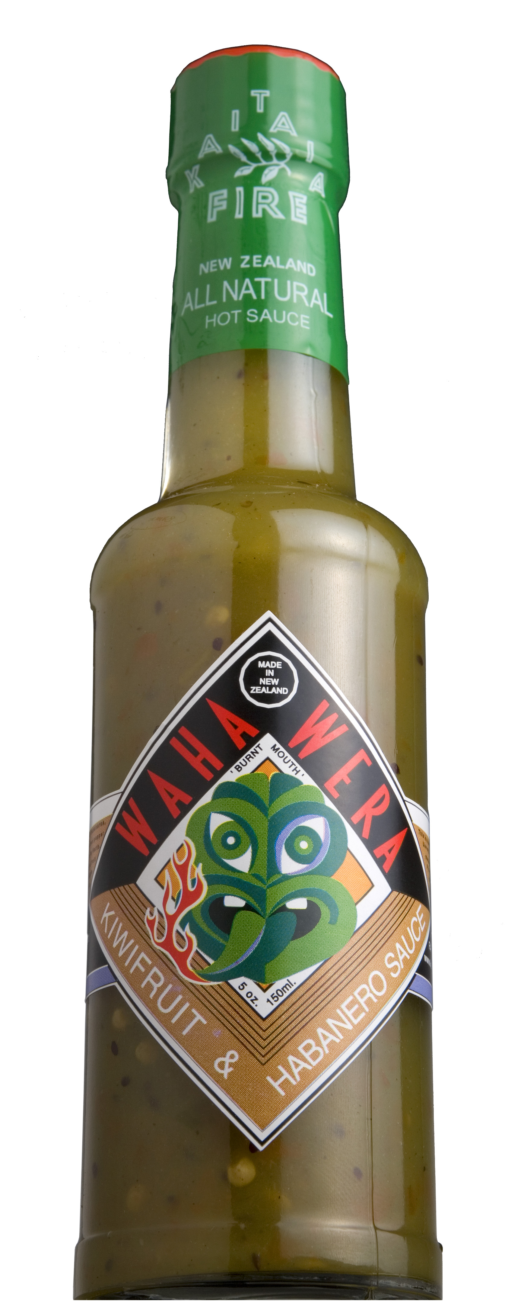 Kiwifruit and Habanero Waha Wera Sauce | Kaitaia Fire - The Kiwi Importer