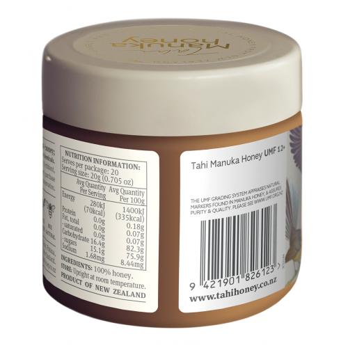 Tahi 400g Manuka UMF12 cc RGB back 1000px
