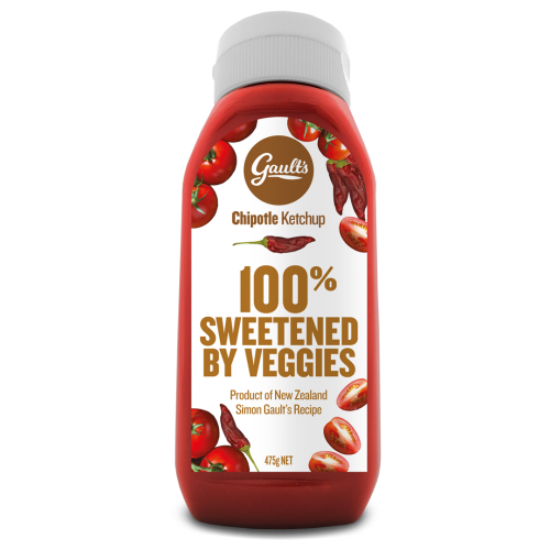 chipotle ketchup sweetened by veggies