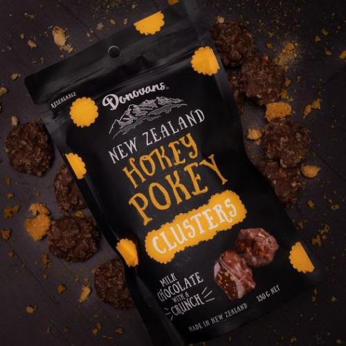 hokey pokey chocolate cluters kiwi importer