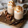 pumpkin spice latte with pumpkin spiced vanilla