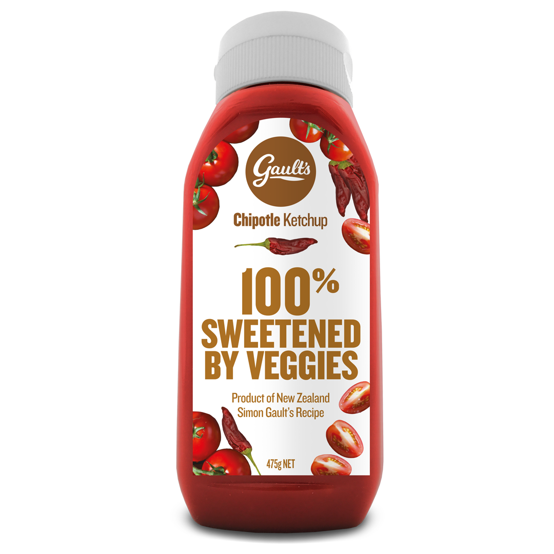 Chipotle Ketchup 100% Sweetened by Veggies - The Kiwi Importer